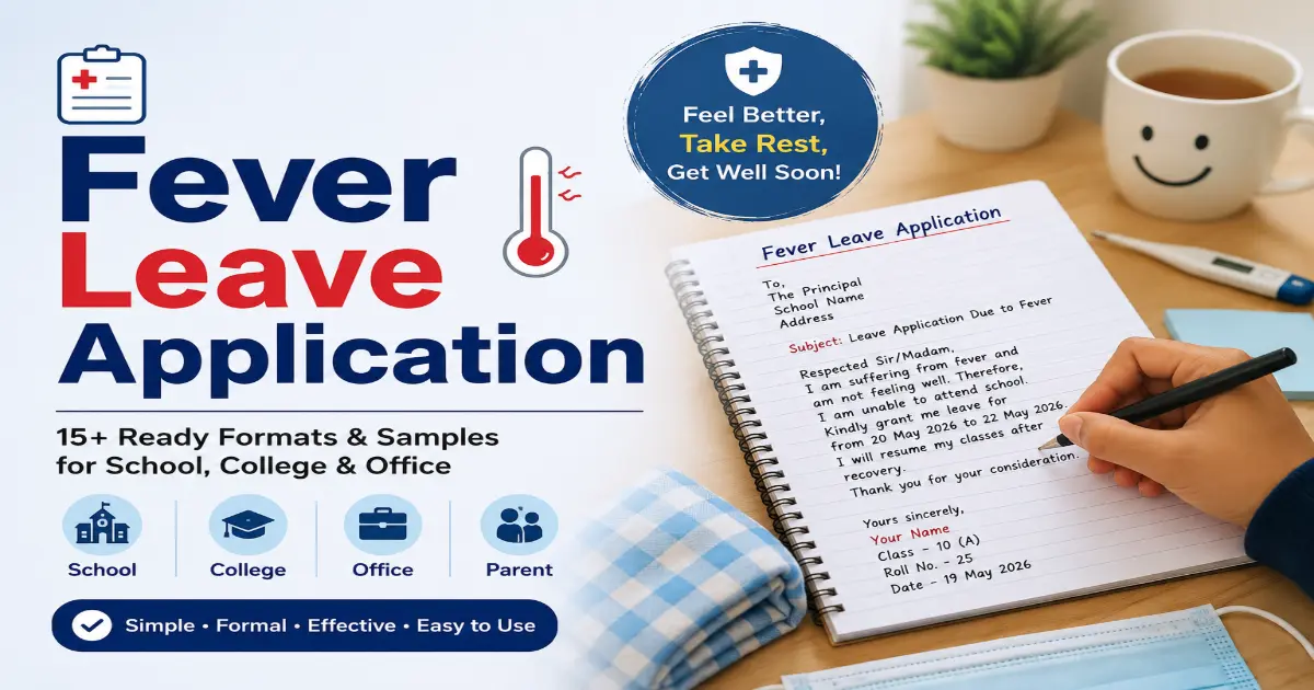 Fever Leave Application